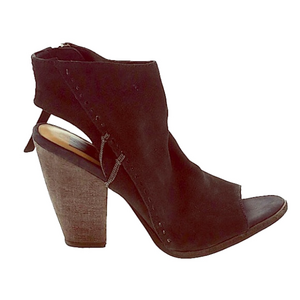 🥂Dolce Vita Black Leather Heels- 7M